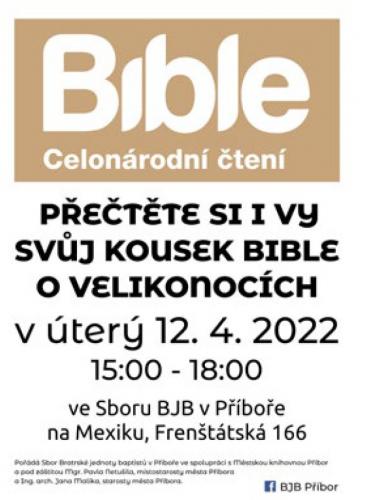 BIBLE - celonárodní čtení