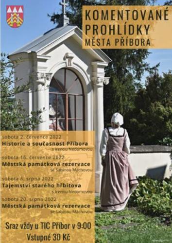 Historie a současnost Příbora - Komentované prohlídky města Příbor
